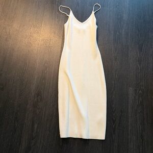 Abercrombie cream sweater dress